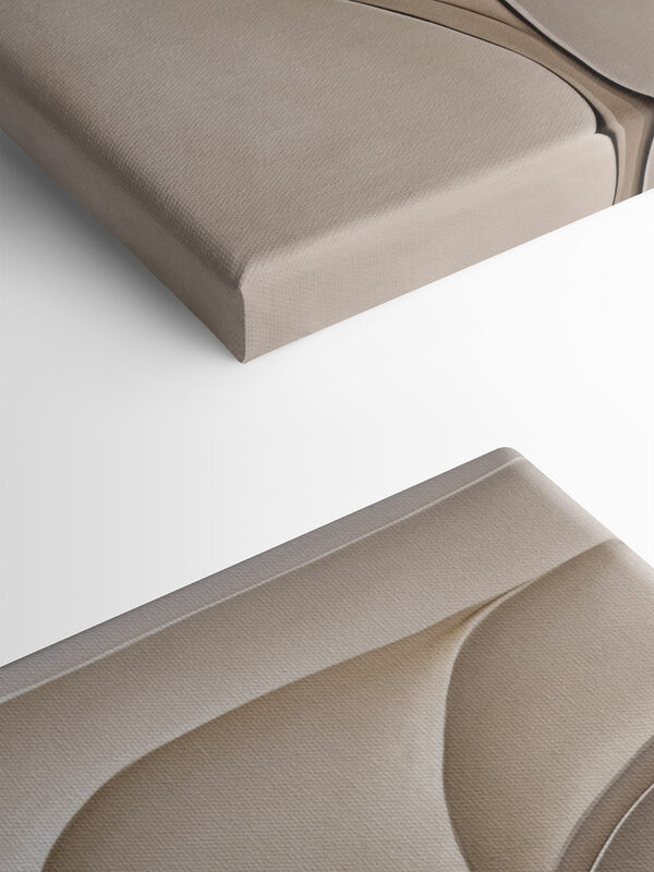Gentle curves in soft tones Gentle curves in soft tones