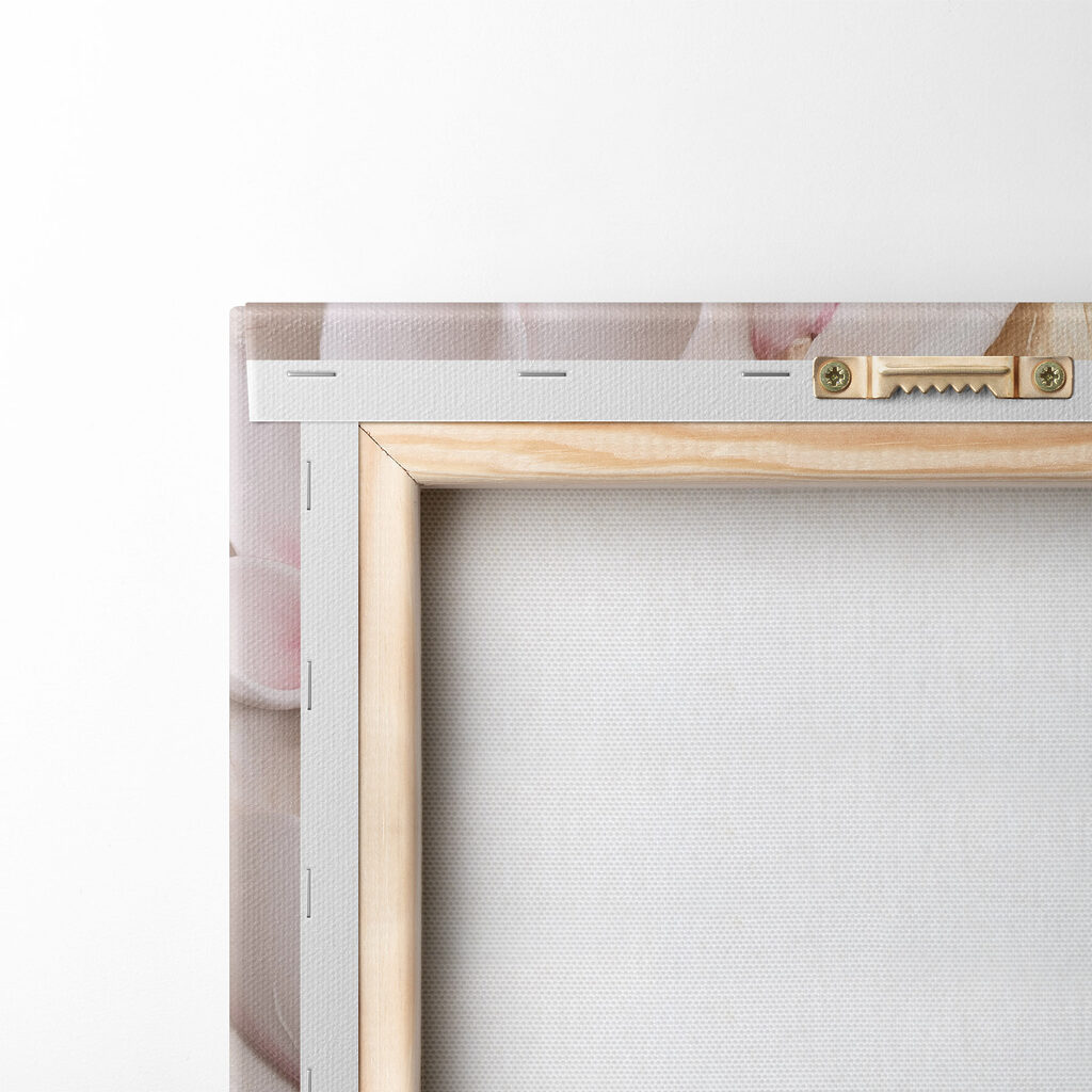 White and pink flowers on a marble surface