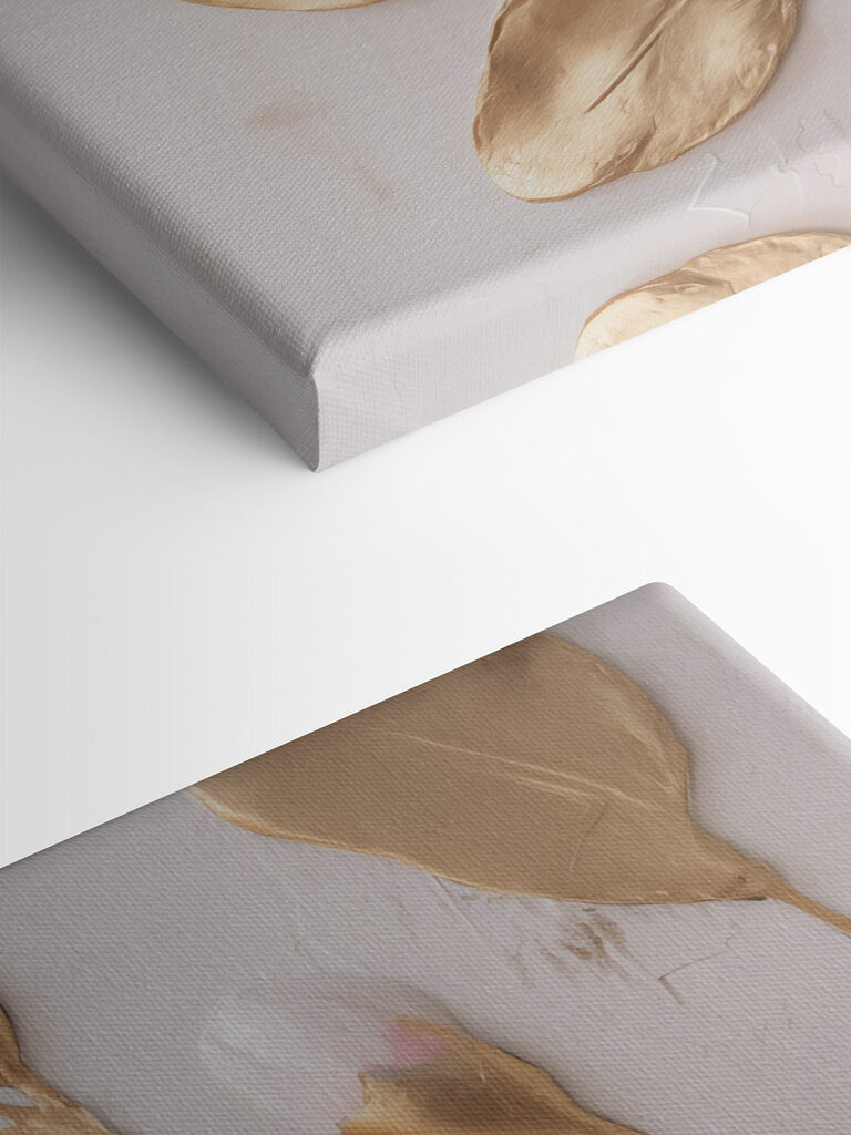 Delicate floral design with soft hues