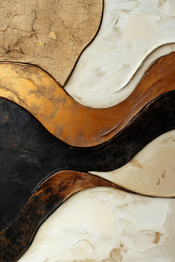 Flowing lines in warm tones Flowing lines in warm tones