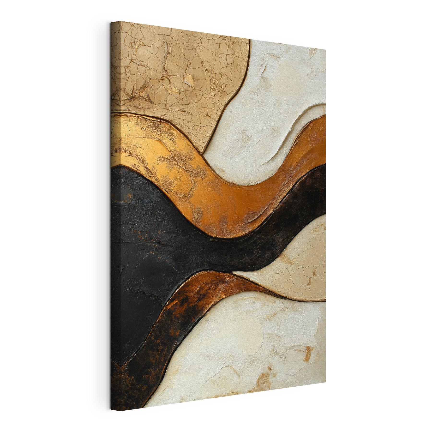 Flowing lines in warm tones Flowing lines in warm tones