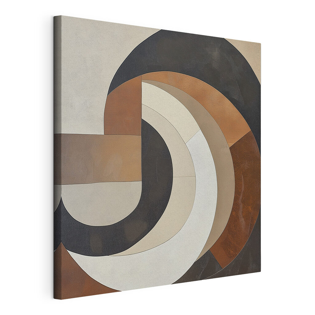 Abstract curves in earth tones Abstract curves in earth tones
