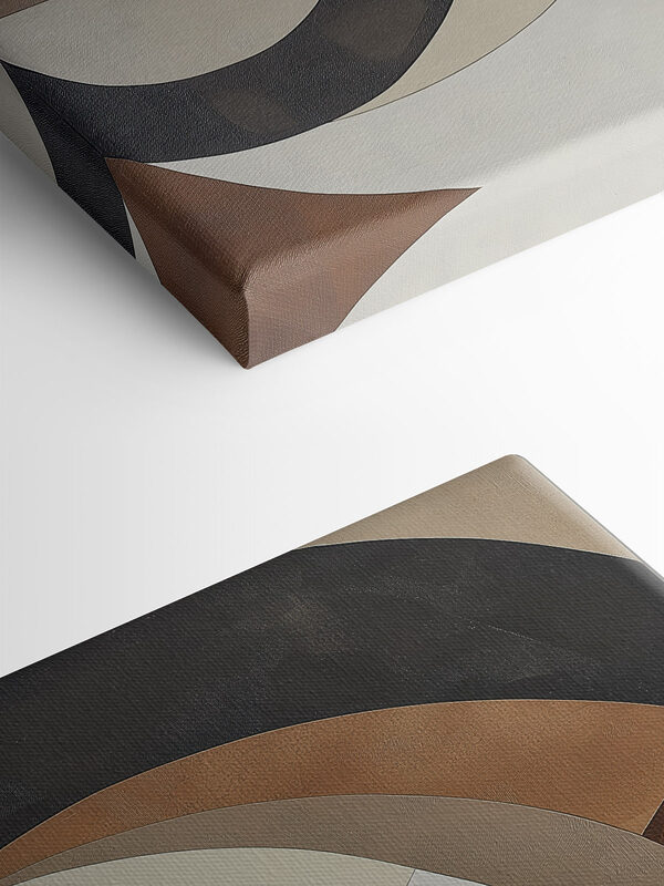 Abstract curves in earth tones Abstract curves in earth tones