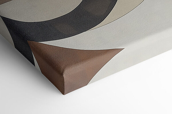 Abstract curves in earth tones Abstract curves in earth tones