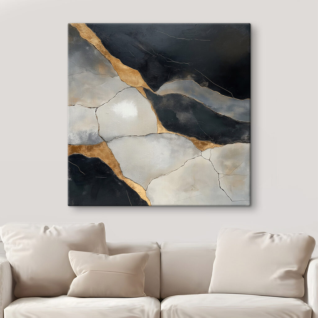 - Elegant interplay of light and dark