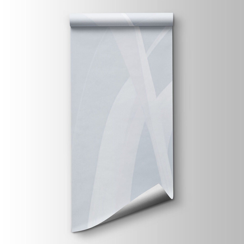 White and gray background