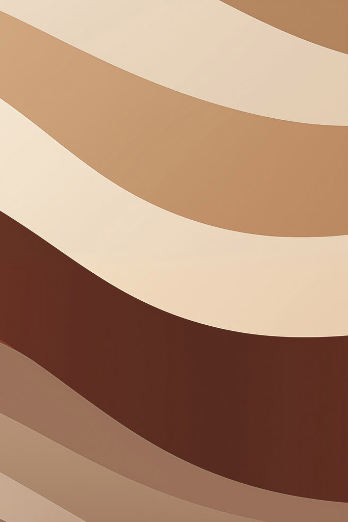 Brown and white wavy lines Brown and white wavy lines