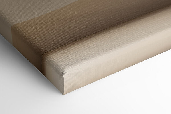 White paper with a curved edge White paper with a curved edge
