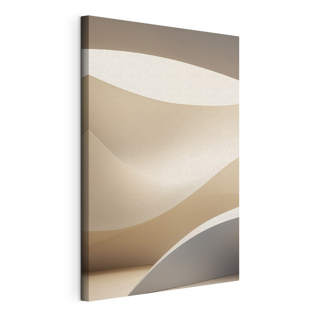 White and grey wavy lines