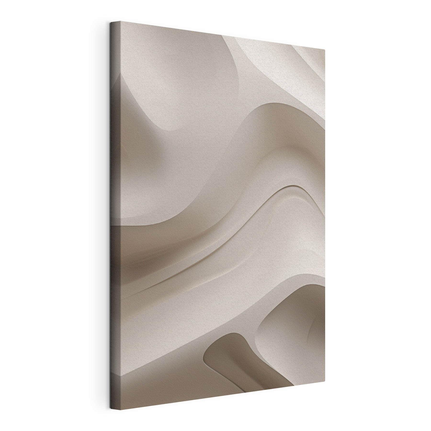 White and grey wavy background White and grey wavy background