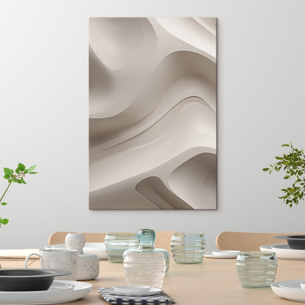 White and grey wavy background White and grey wavy background