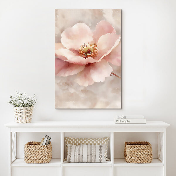 Delicate petals in soft pastel hues Delicate petals in soft pastel hues