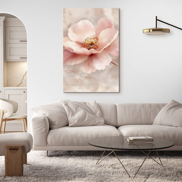 Delicate petals in soft pastel hues Delicate petals in soft pastel hues