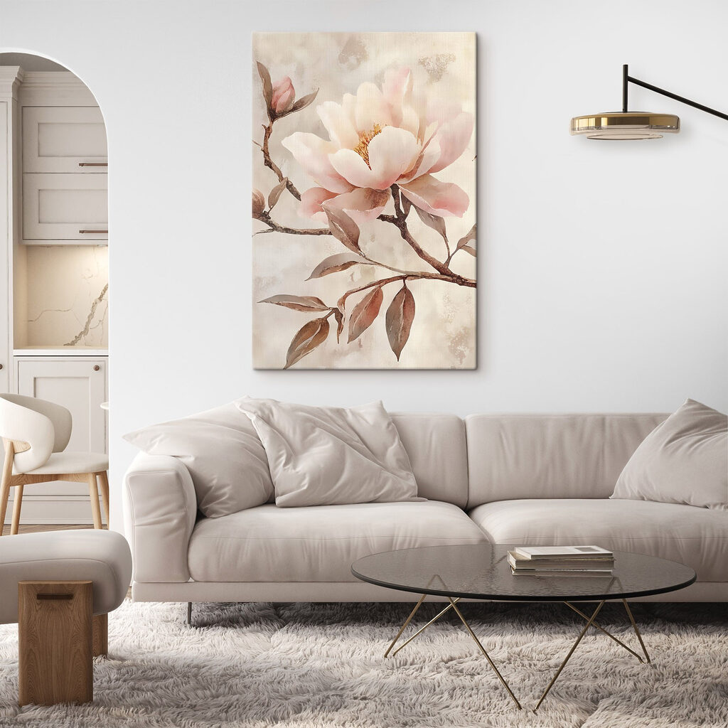 Painting of a flower Painting of a flower