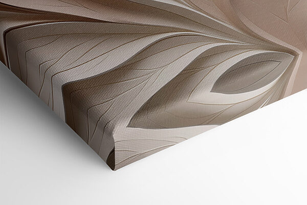 Elegant layers of paper leaves design