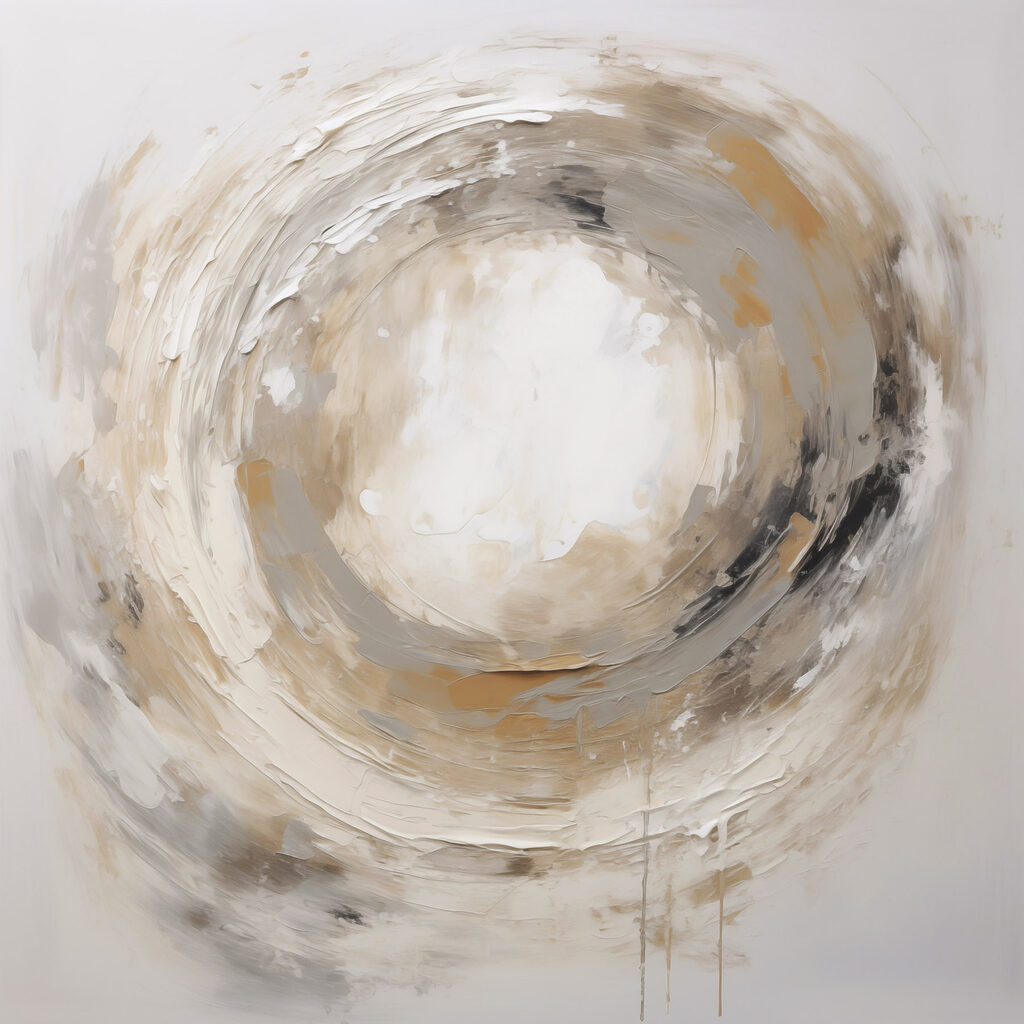 Painting of a circle