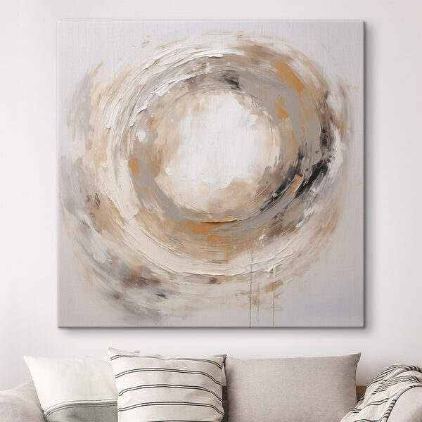Painting of a circle