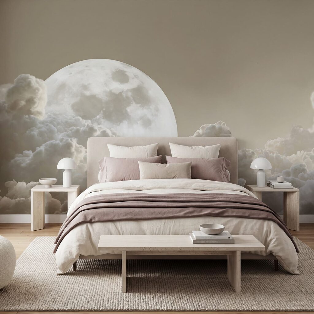 Vollmond am Himmel