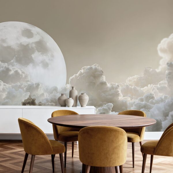 Vollmond am Himmel