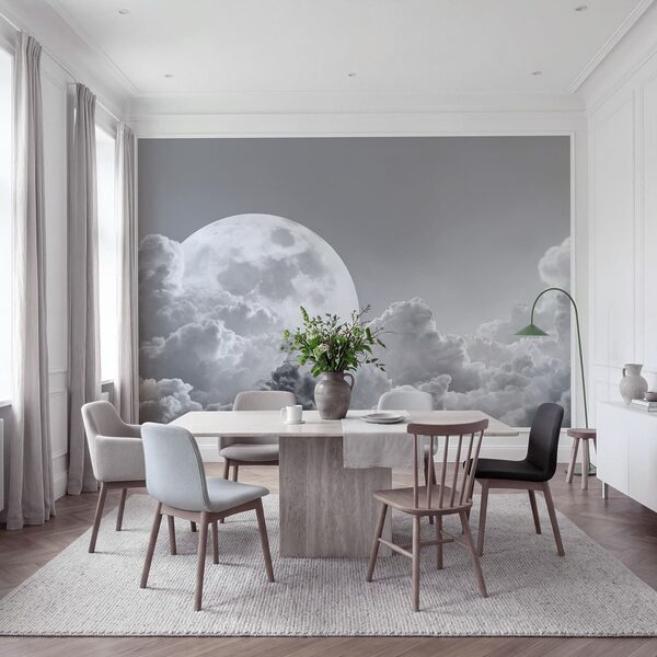 Vollmond am Himmel