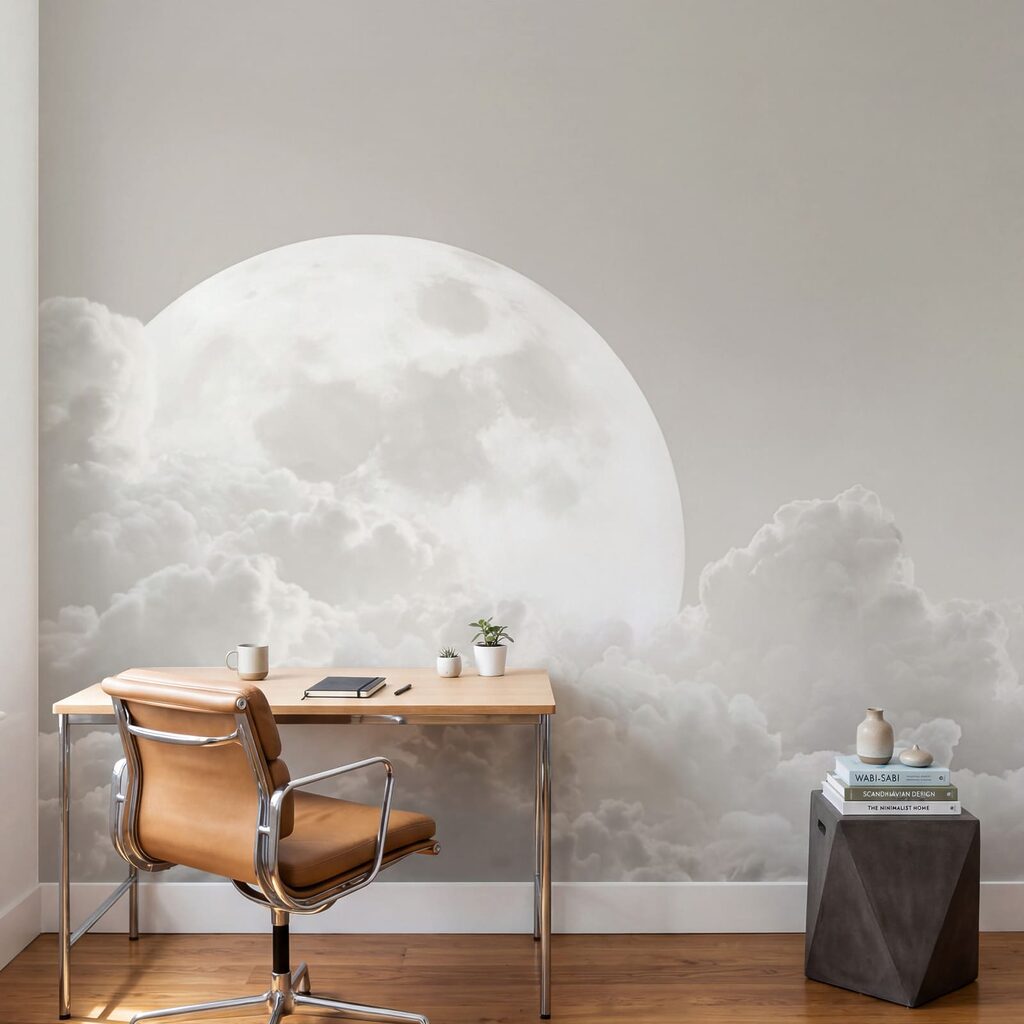 Vollmond hinter den Wolken Vollmond hinter den Wolken
