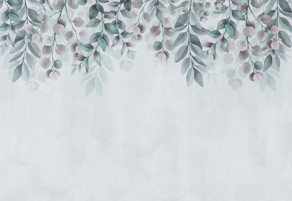Delicate foliage in soft hues