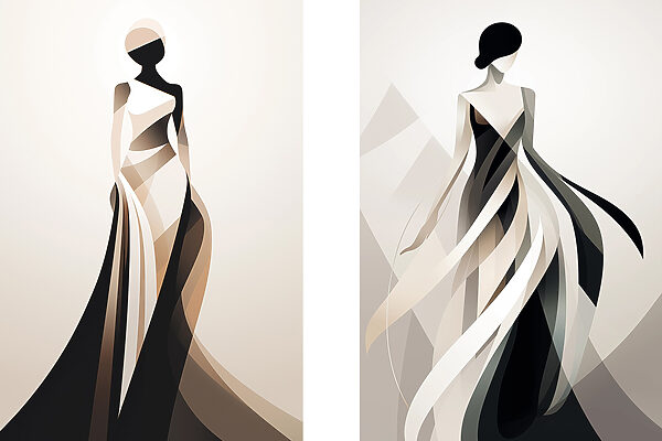 Woman in a dress Woman in a dress