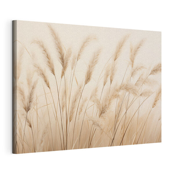 Gentle breeze through tall grasses