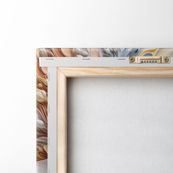 - Elegant blooms in soft pastel hues