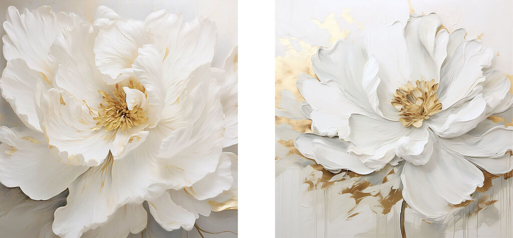 Delicate petals in soft tones Delicate petals in soft tones