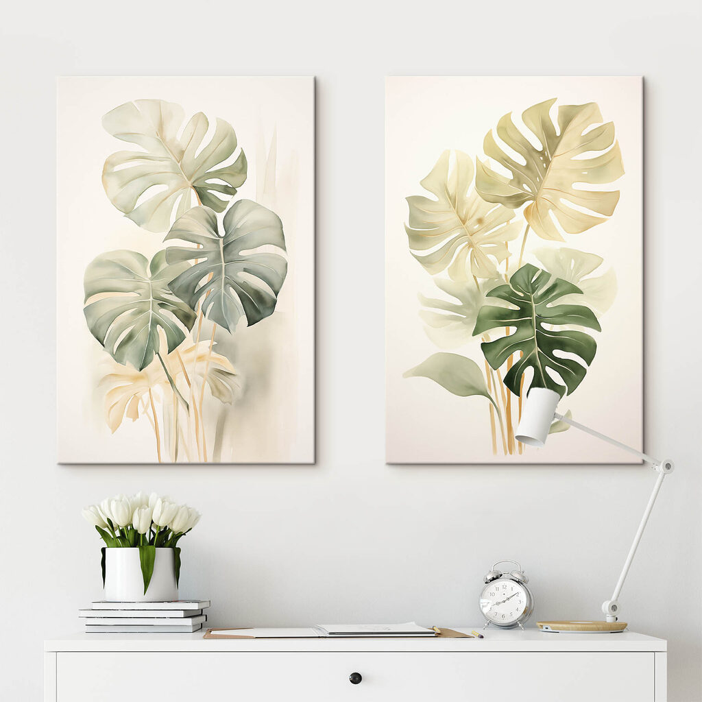 Painting of a plant Painting of a plant