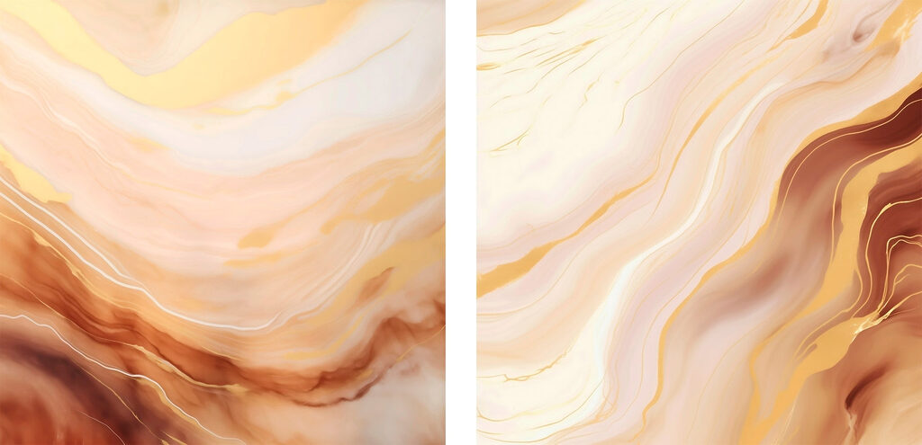 Flowing patterns in warm colors Flowing patterns in warm colors