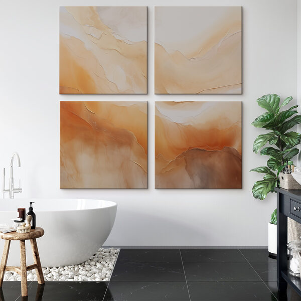 Collage of different colors of liquid