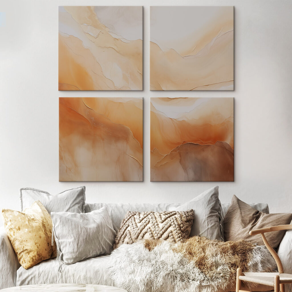 Collage of different colors of liquid