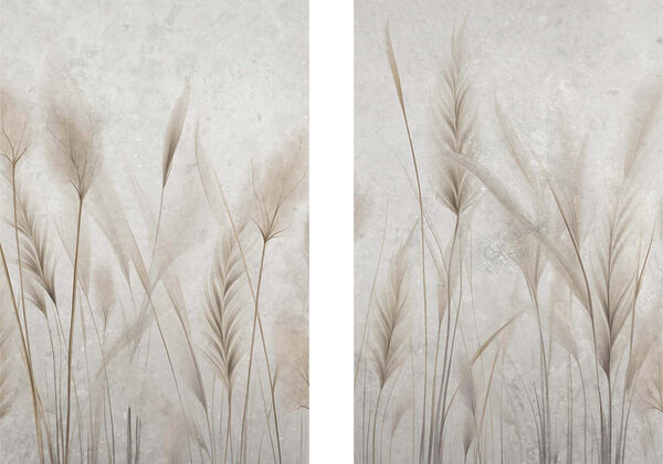 Soft grasses in gentle harmony Soft grasses in gentle harmony