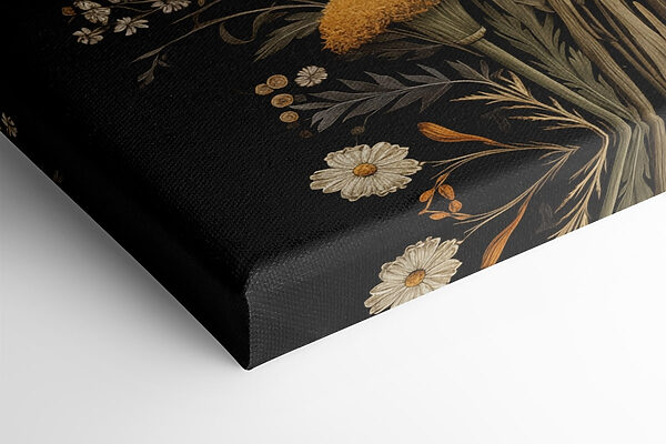 Delicate blooms in muted tones