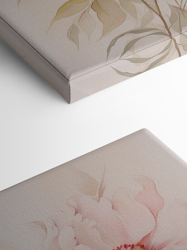 Soft blooms in gentle pastel hues