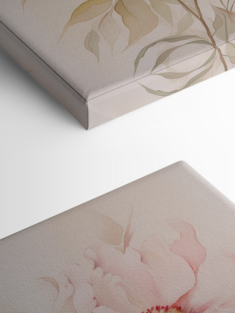 Soft blooms in gentle pastel hues