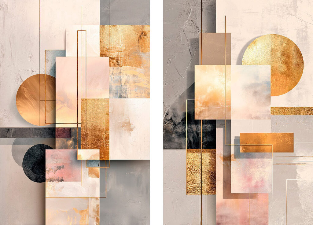 Collage of art