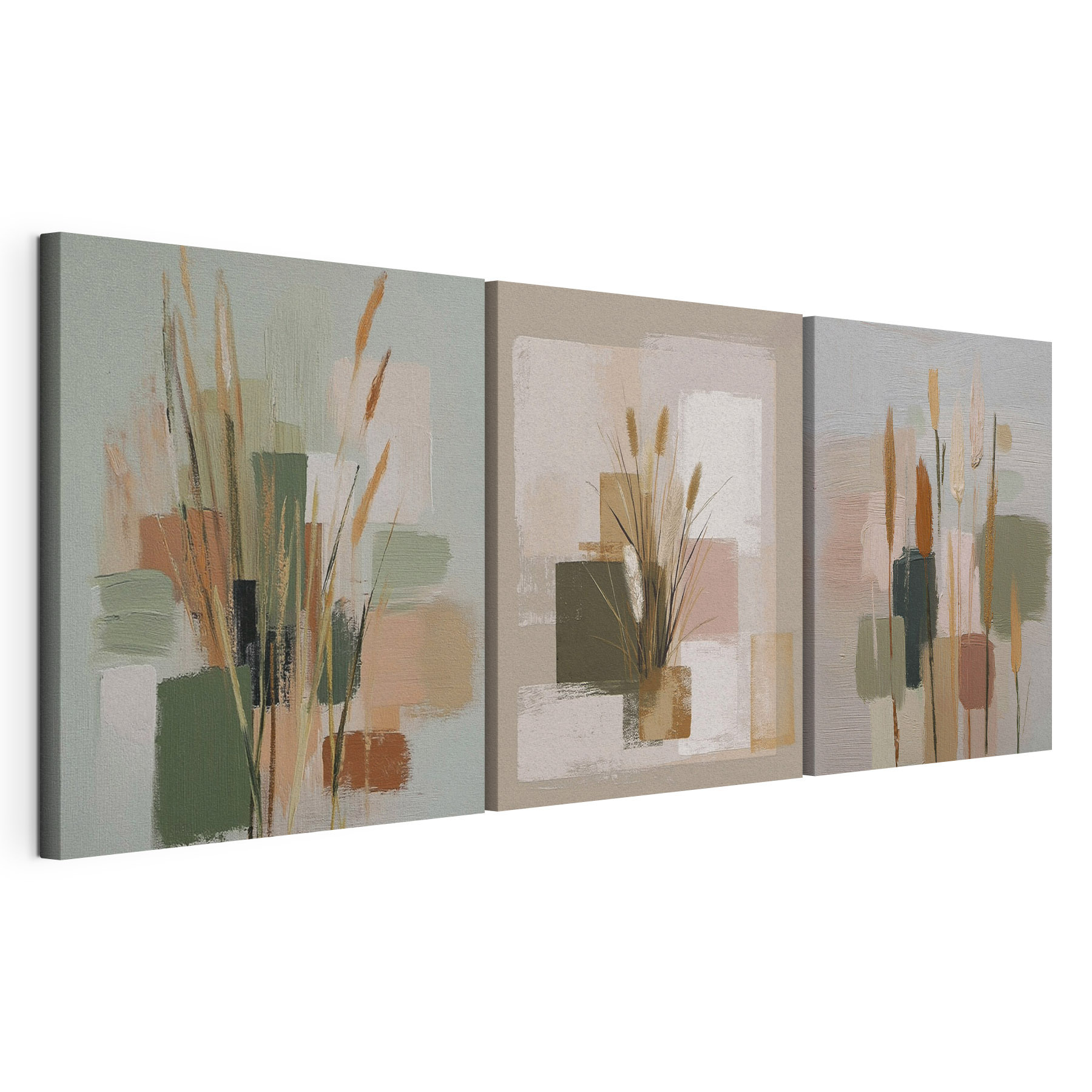 Painting of a bouquet of grass Painting of a bouquet of grass