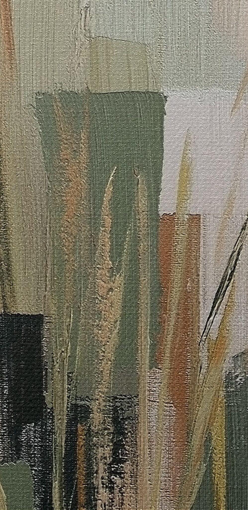 Painting of a bouquet of grass Painting of a bouquet of grass