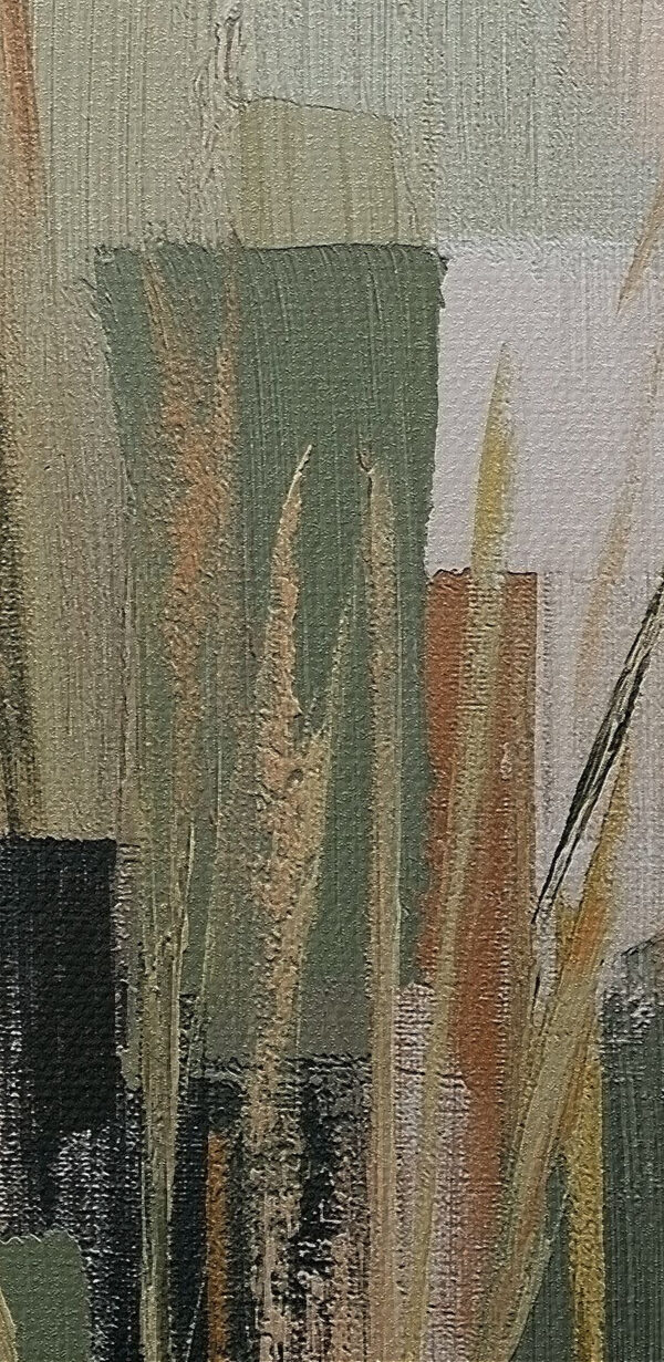 Painting of a bouquet of grass Painting of a bouquet of grass