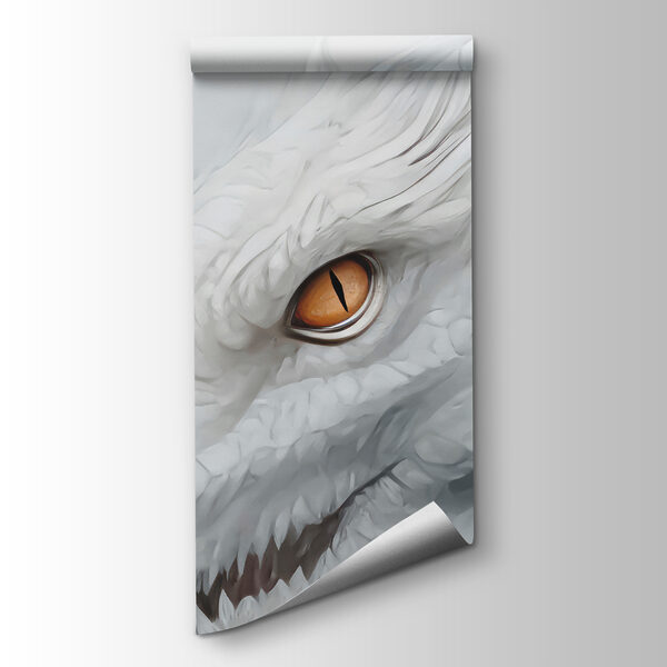 White dragon in the clouds White dragon in the clouds