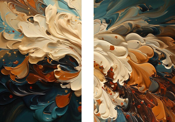 Two images of different colors Two images of different colors