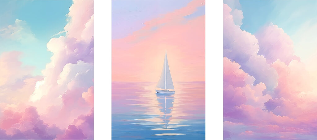 Sailboat on the water
