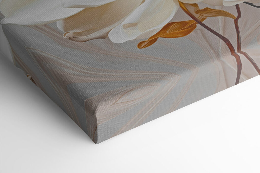 - Elegant blossoms in soft hues - Elegant blossoms in soft hues