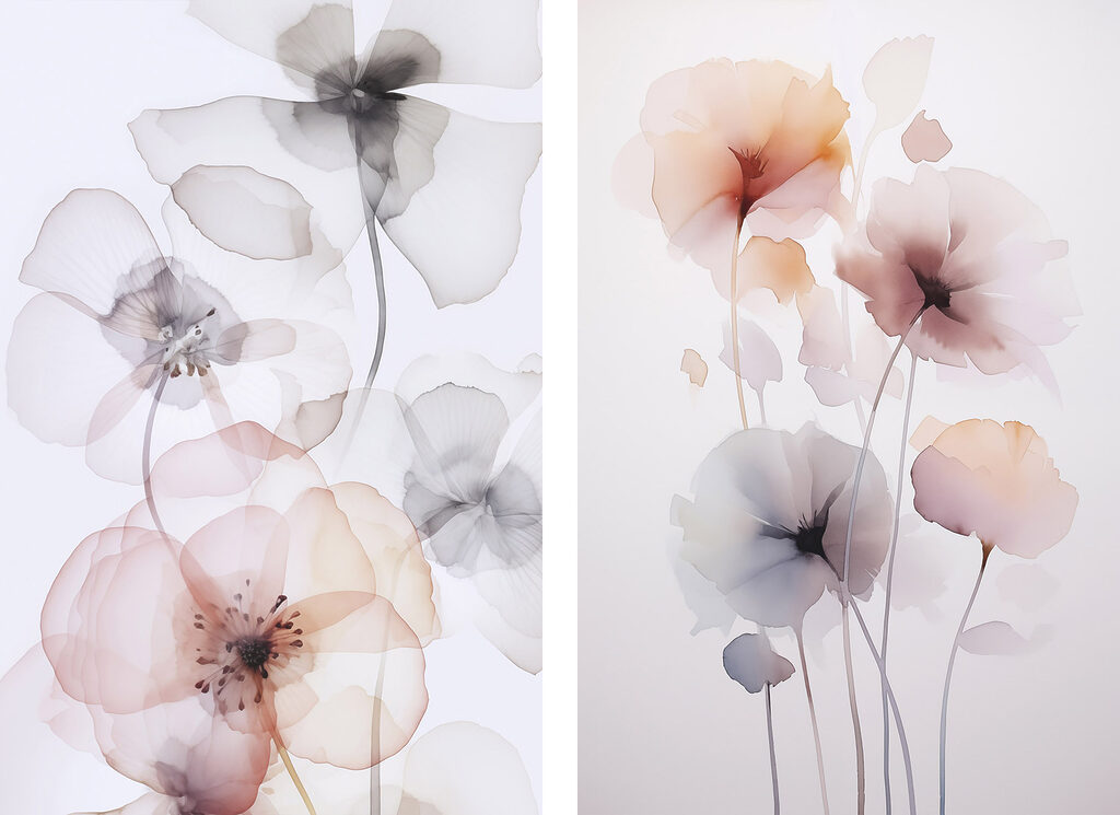 Soft petals in delicate harmony Soft petals in delicate harmony
