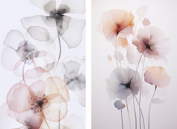 Soft petals in delicate harmony Soft petals in delicate harmony