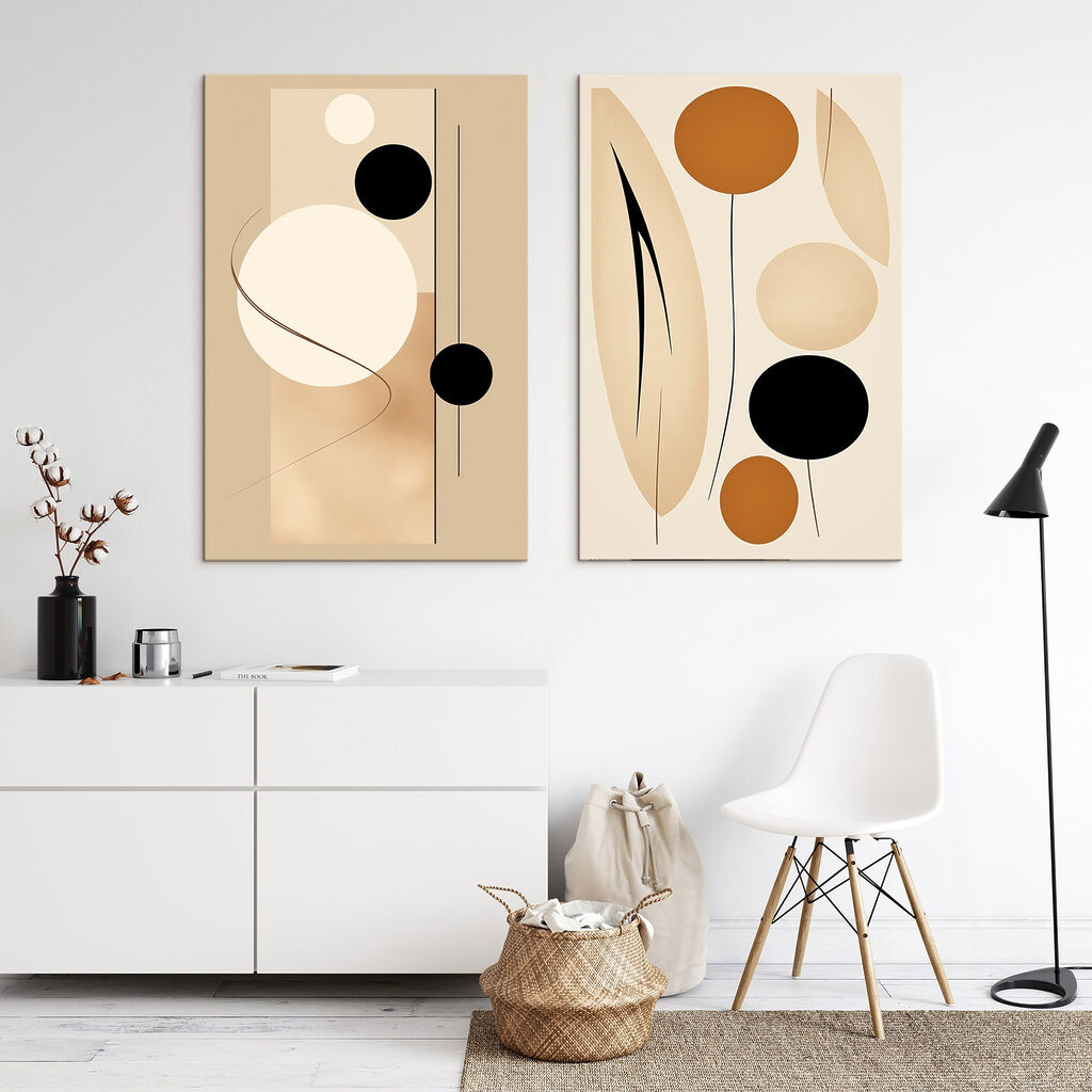 Two pictures of art Two pictures of art