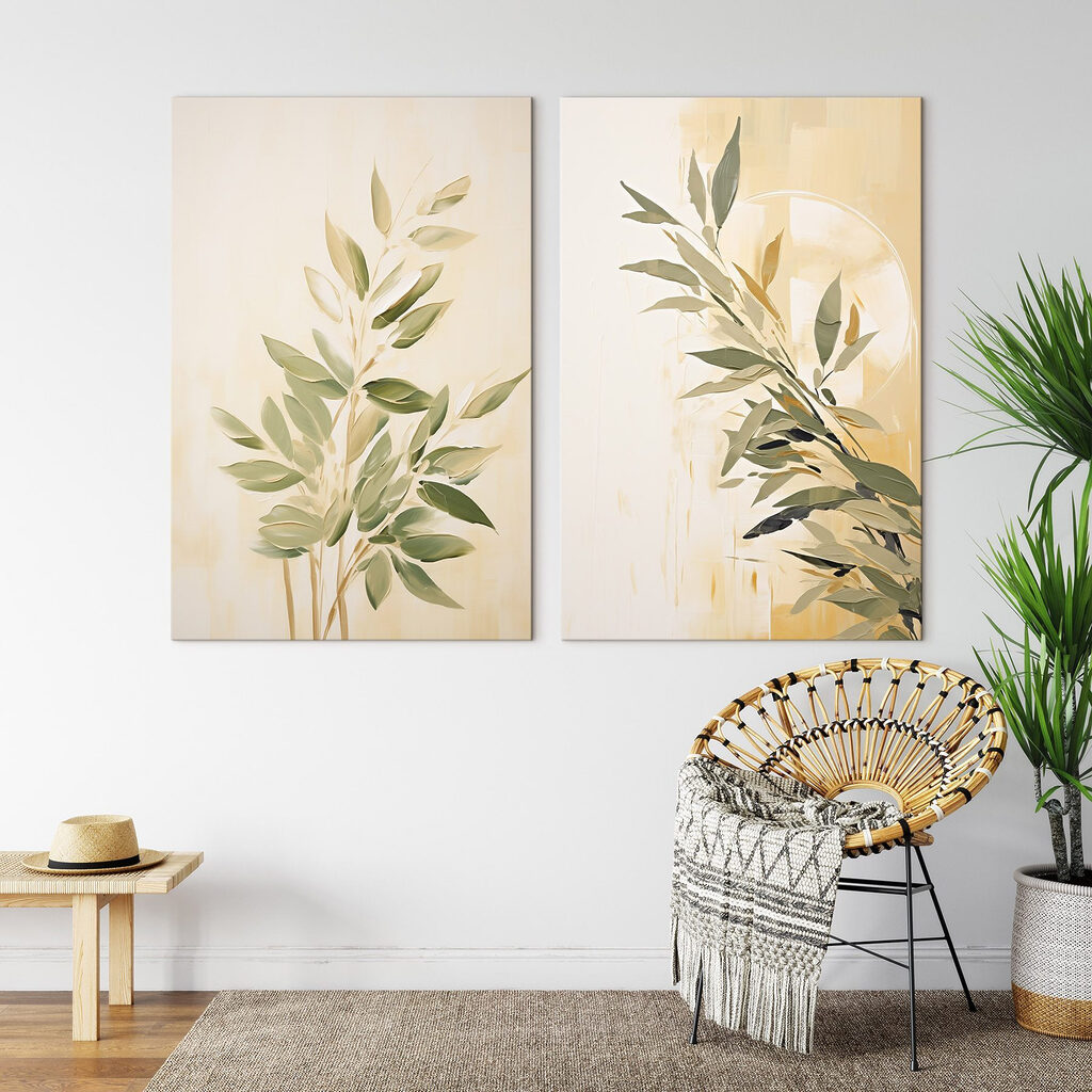 Painting of a plant Painting of a plant